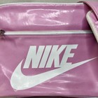 Nike Vintage Patent Leather Pink Gym Soccer Shoulder Bag
