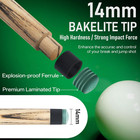 Kmise Break Jump Cue Stick  21oz 23oz 25oz 28oz Pool Stick For Explosive Breaks