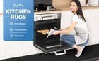 2pcs Kitchen Mats Rugs Cushioned Anti Fatigue Non-slip Standing Desk Floor Mat