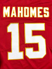 Xl Patrick Mahomes  15 Red Vapor Jersey Kansas City Chiefs