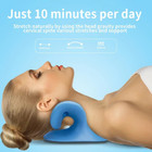 Neck And Shoulder Relaxer spine Alignment chiropractic Pillow massage Pillow tmj