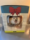 1pc White Poodle Christmas Ball Shatterproof Holiday Pet Ornament Animal Planet