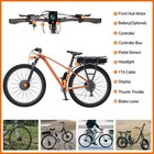 For 20    26  700c Wheel  48v 500w Front Hub Motor Electric Bike Conversion Kit