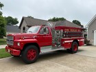 1985 Ford F800 Grumman Fire Pumper 750 Gpm