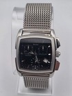    bulova Men s Swiss Quartz Chronograph Watch     Ref  96g27  c867978  New Battery