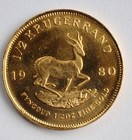 1980 1 2 Oz South Africa Gold Krugerrand
