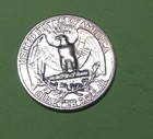 1964-p Washington Quarter   90  Silver  Bu      Free Shipping     