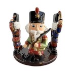 Yankee Candle Christmas Nutcracker Toy Soldier Large Pillar Jar Holder 1180505
