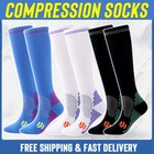 Compression Stockings 30-40 Mmhg Knee High Graduated Therapeutic Socks Support