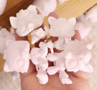 18pcs Custom Lps Molds White Base Diy Fox Deer Bonbon Sitting Cat Dog Kitten Toy
