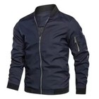 New Winter Mens Heavy Weight Ma-1 Flight Bomber Jacket Full Zip Outerwear Coat