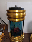 Vintage 1970 s Rotating Fiber Optic Flower Lamp