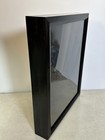 Deep Shadow Box Display Frame 12 5x15 5 Rustic Black Wall Decor 