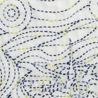 Hobbyra Hobbyre Sashiko Fukin Starry Night Embroidery Cloth Van Gogh