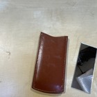 Used Vintage Men s  Leather Case Mustache Hair Comb For Men