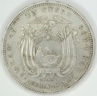 1888 Ecuador Silver 1 Sucre Heaton Birmingham
