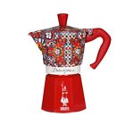 Bialetti Dolce   Gabanna Moka Espresso Maker 6 Cup Stovetop  red Sicilian 