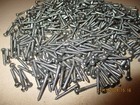70 Small N o s  Nickel Plated Round Head Steel Wood Screws  3 4  Long X  3 3 32 