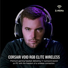 Void Rgb Elite Wireless Gaming Headset     7 1 Surround Sound     Omni-directional M