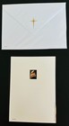 Christmas Holiday Greeting Card  W  Matching Envelope - Mother And Baby