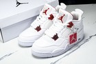 Ct8527-112 Nike Air Jordan 4 Retro Metallic Red Men s Size 4-13