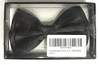 Mens Adult Black Large Bow Tie Pre-tied Fashion Adjustable Tuxedo Bowtie Wedding