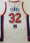 Karl Anthony Towns Signed Autographed City Edition Jersey New York Knicks Jsa