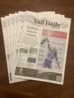 Mikaela Shiffrin Rare Collectible World Cup 100 Win Record Vail Daily Ski Slalom