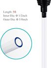 5ft Aquarium Siphon Vacuum Cleaner For Fish Tank Cleaning Gravel   Sand