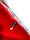Nike Air 2 Piece Track Set Red White Floral Crop Swoosh Pants   Shirt Size Large