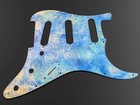 Us Fender Stratocaster Sss Guitar Strat Pickguard Custom Artwork Lacquer 