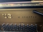 Yamaha U3 Upright Piano High Gloss Ebony  48 
