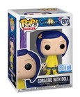 Funko Pop  Coraline With Doll  1973 Exclusive Vinyl   Protector
