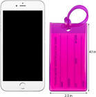 7 Pack  Luggage Tags For Suitcases  Flexible Silicone Travel Id Identification L