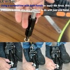 1x Vari Lock Gas Strut For Harley Touring Adjustable Rider Backrest Mounting Kit