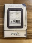Barnes   Noble Nook Simple Touch Reader 2gb  Wi-fi  6in Black