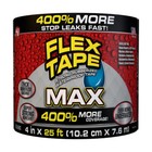 Flex Seal Flex Tape Max 4 In  W X 25 Ft  L Black Waterproof Repair Tape