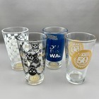 Vans Off The Wall 50 Years Since 1966 Commemorative Set Of 4 Drinking Glasses