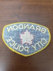 Brandon Police Dept Canadian Police Shoulder Patch Obsolete Vintage
