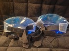 2 Reusable Blue Gel Ice Packs With Adjustable Straps Hot Cold Therapy Wrap Set