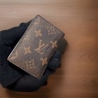 Lv Louis Vuitton Pocket Organizer Monogram Dust
