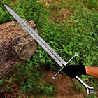 Handmade Damascus Steel Full Tang Viking Sword medieval Sword Battle Ready Sharp
