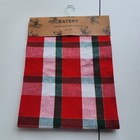 Nwt Set Of 2 Red Green Plaid Christmas Table Runner 14   72    Apron Gift 