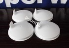 Tupperware Sipper Domed Seals Set 4 For Bell Tumbler  not Included  White New