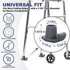 Walker Ski Glides  4 Pack Durable Walker Ski Glides For Folding Walkers  Univers