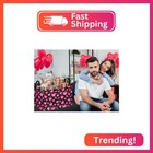 Maizmz Empty Gift Basket For Girls Heart Print Storage Cube For Women  Closet Sh