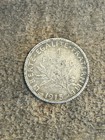 1915 France 1 Franc - Silver