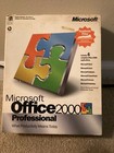 Microsoft Office 2000 Professional Vintage Ibm Pc Computer Big Box