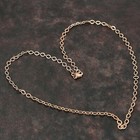 48 Pieces Copper Chain Lot Antique Copper Chain Necklace 18  To 20  Gift For Her