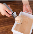 Ice Cream Scoop Stainless Steel With Trigger Cookie Watermelon Spoon Anti-freeze